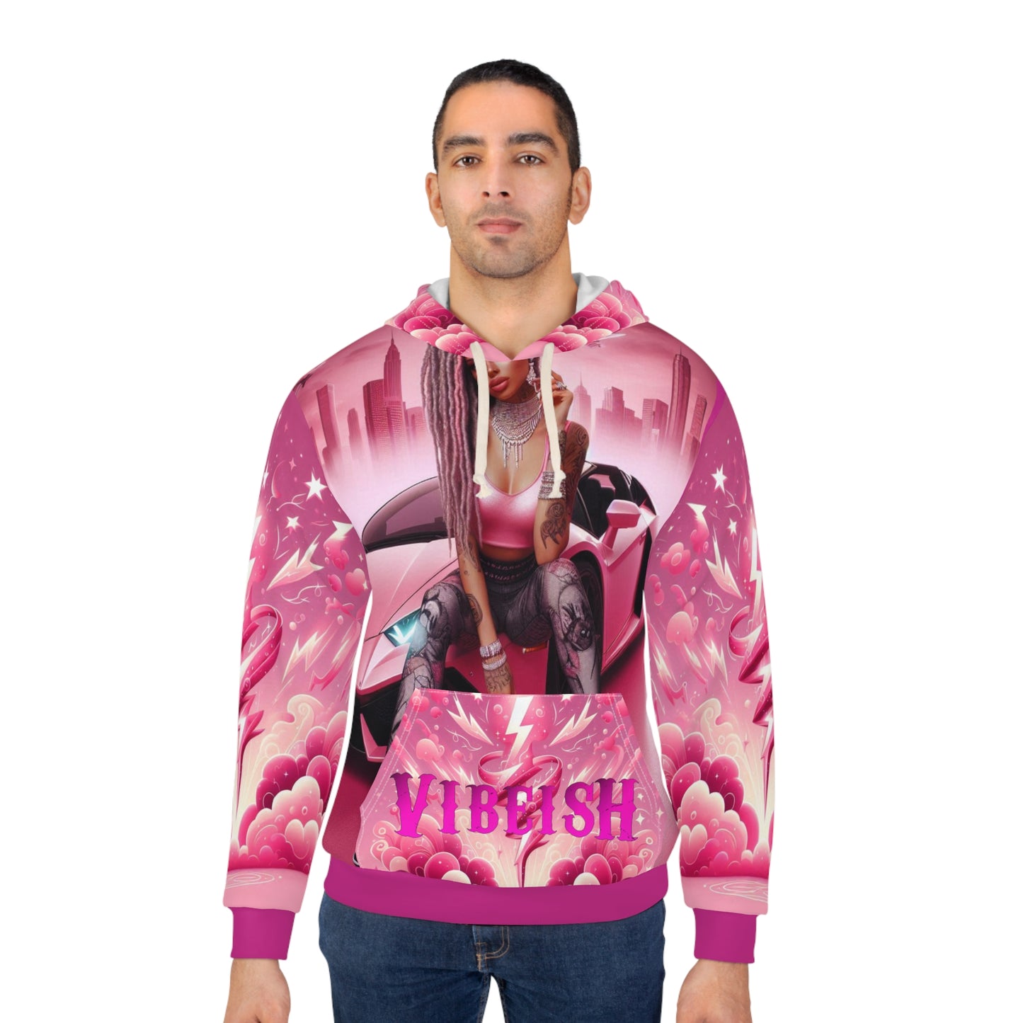 VIBEISH Girl power hoodie