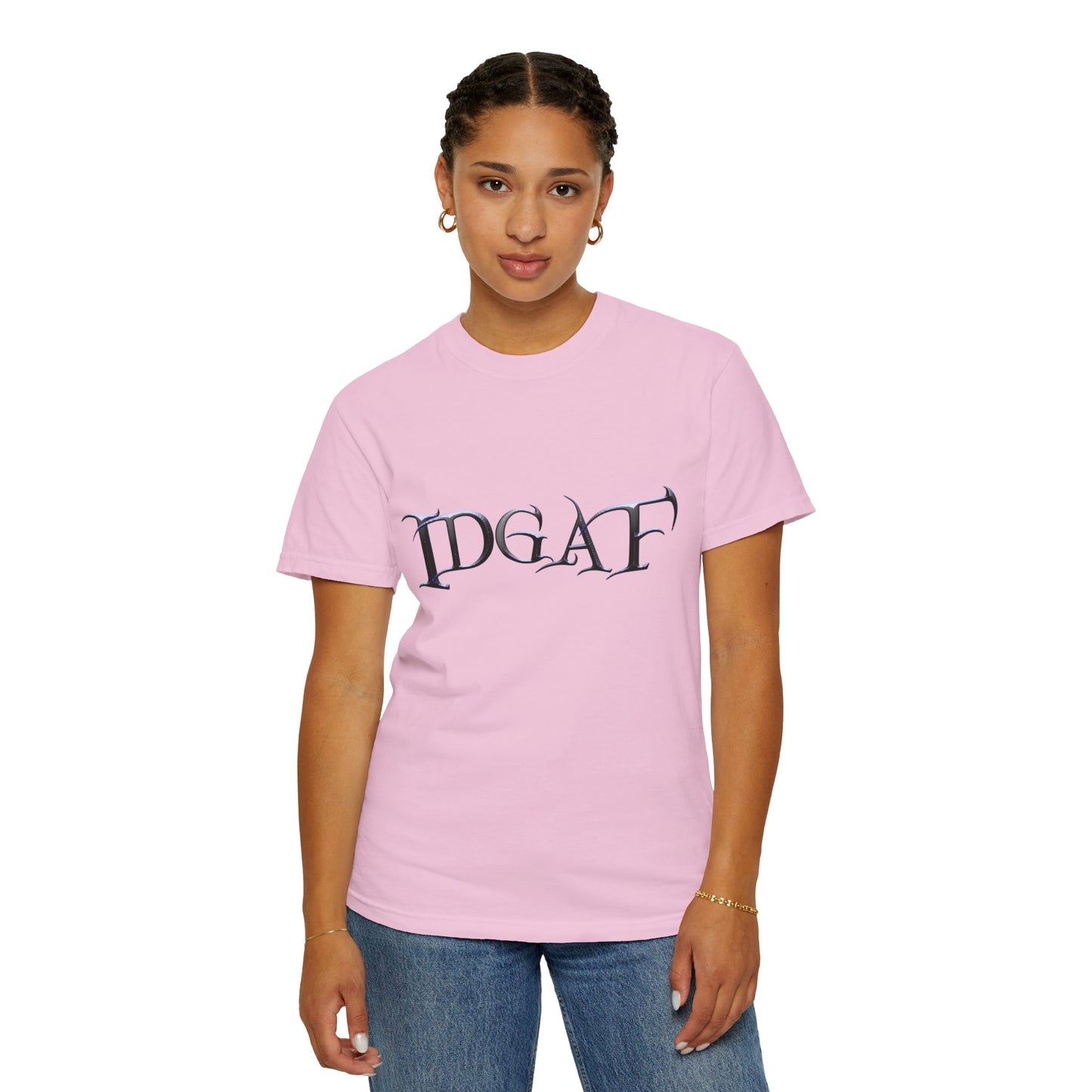 VIBEISH IDGAF woman tee