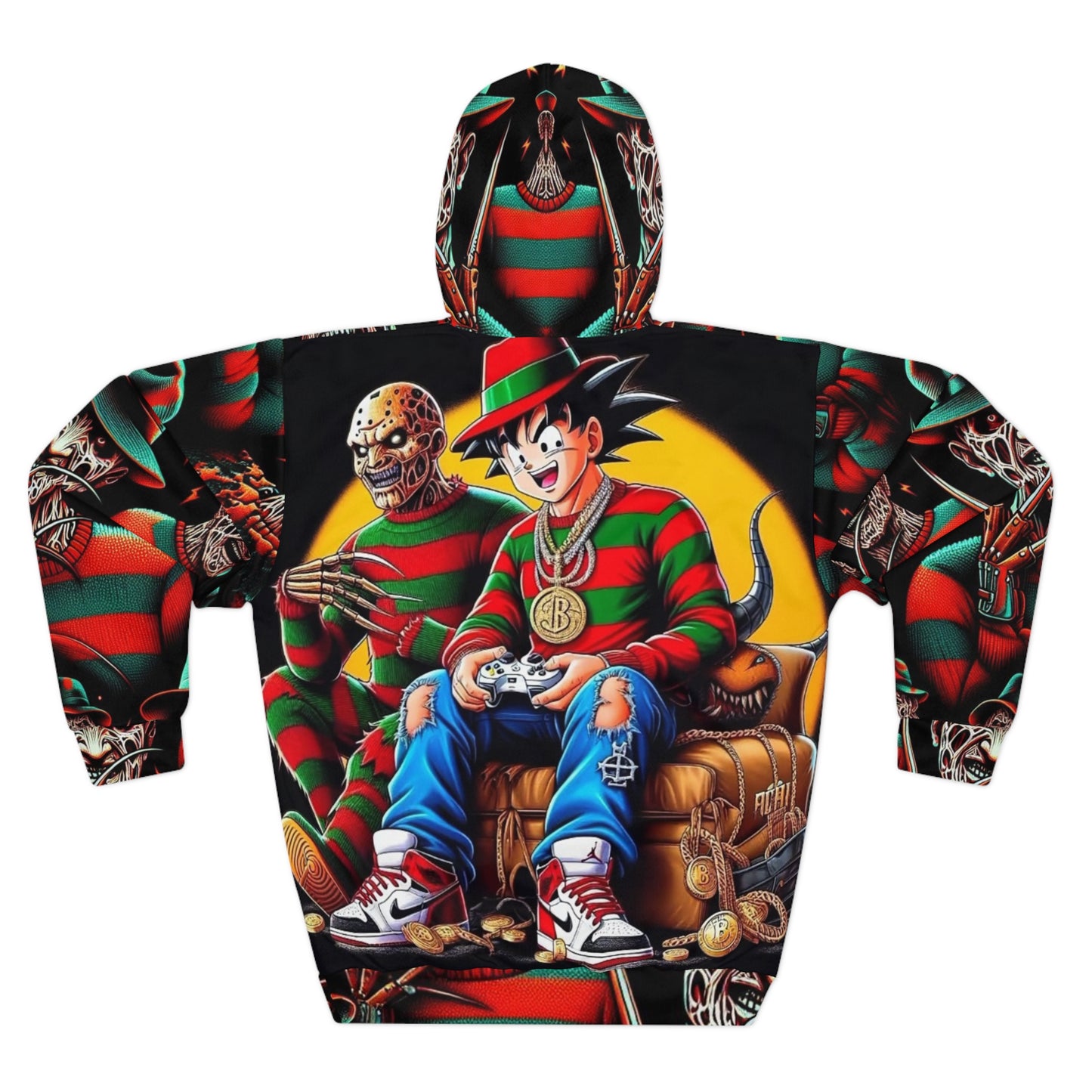 VIBEISH blood hoodie