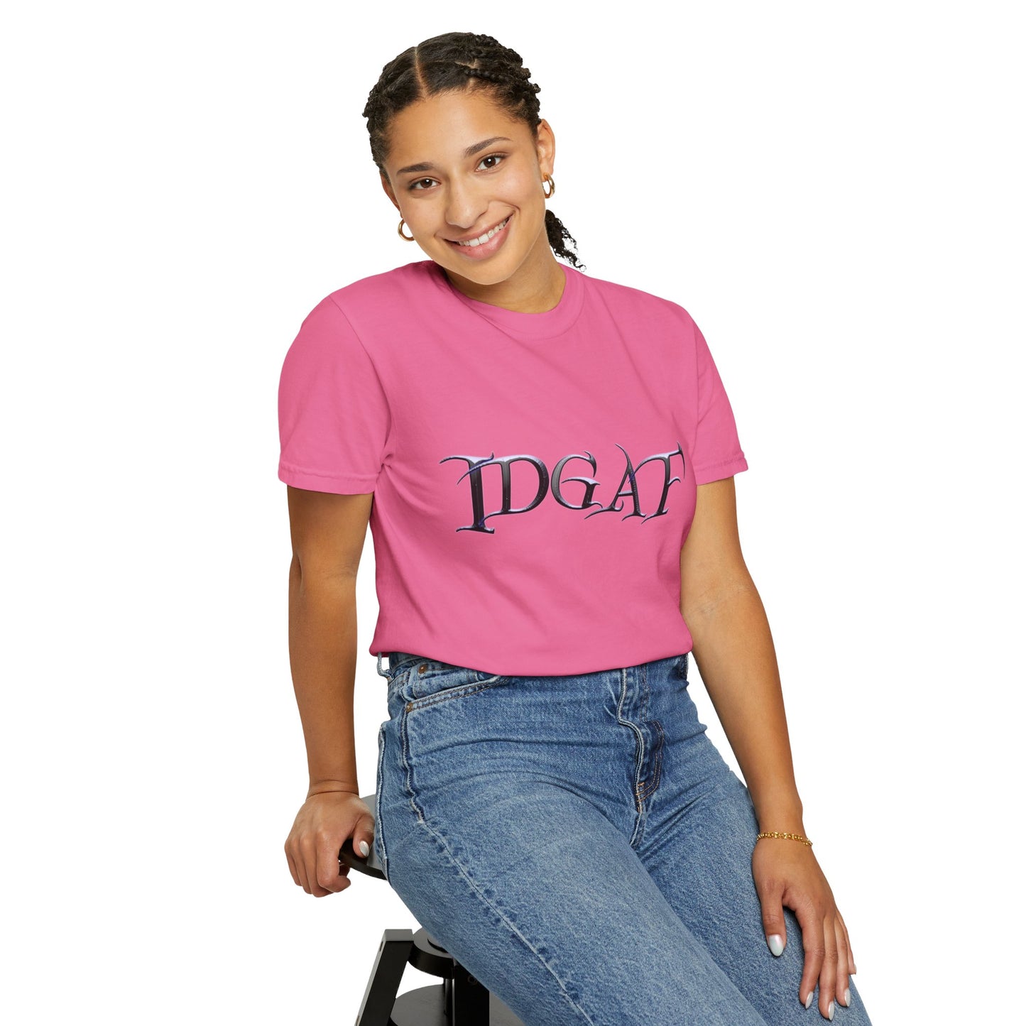 VIBEISH IDGAF woman tee