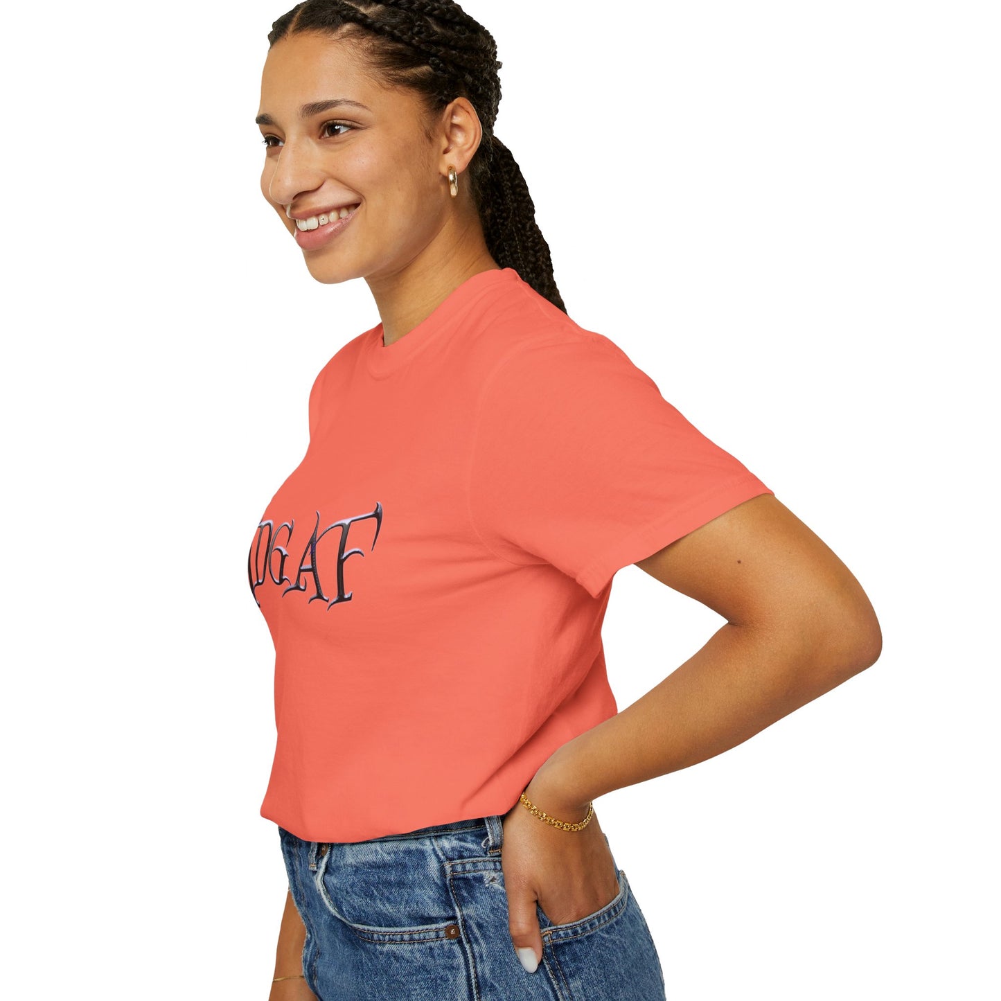 VIBEISH IDGAF woman tee