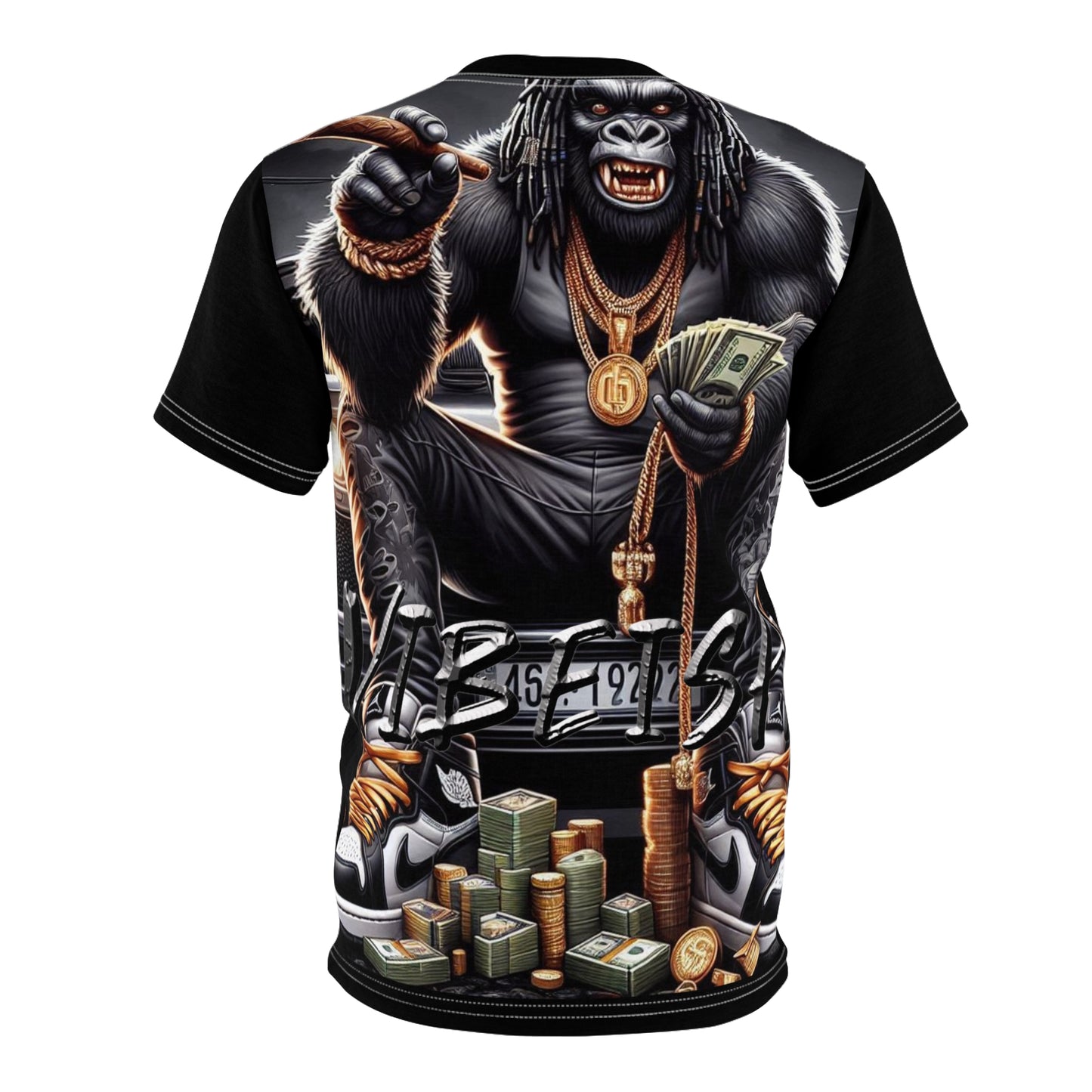 VIBEISH going ape shit tee