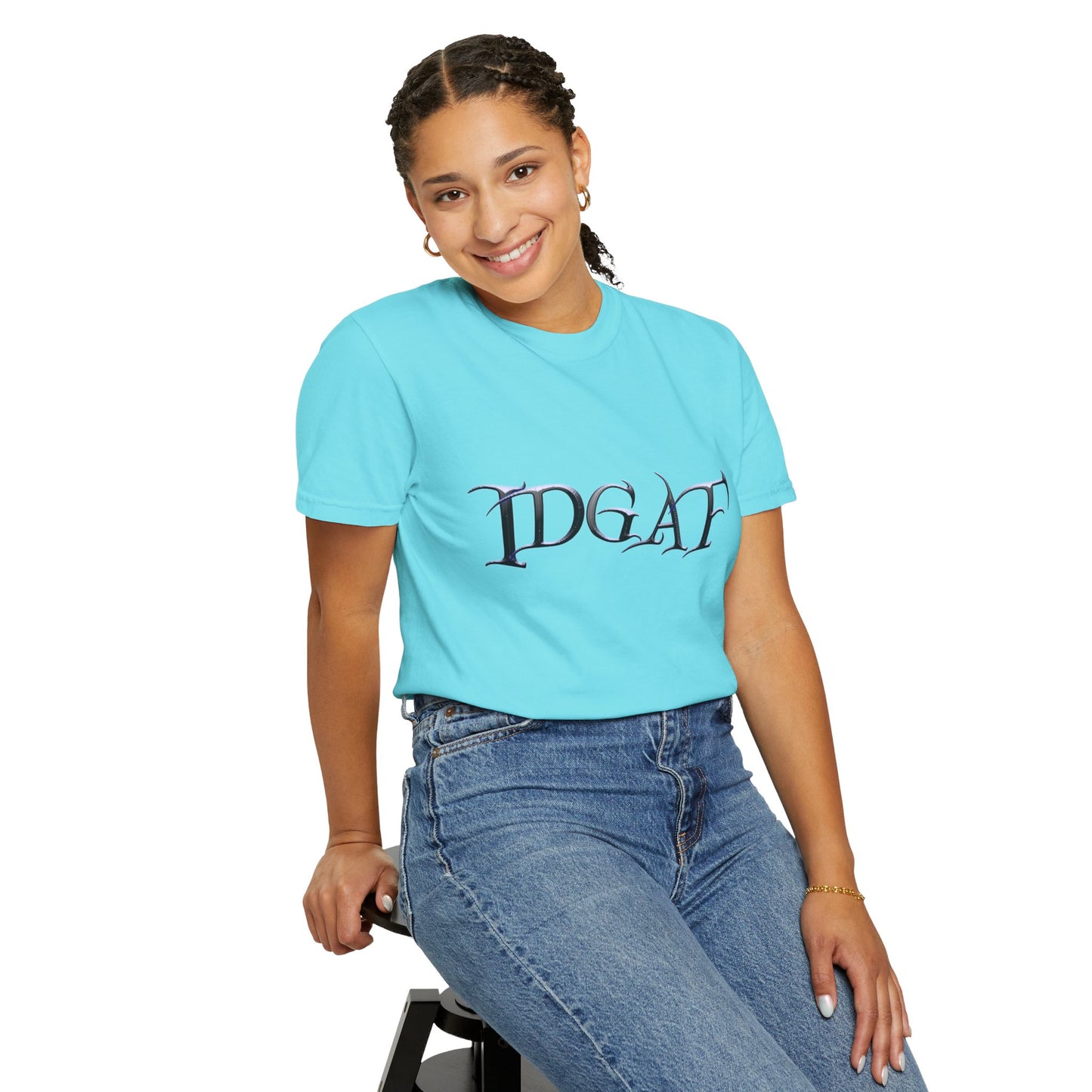 VIBEISH IDGAF woman tee