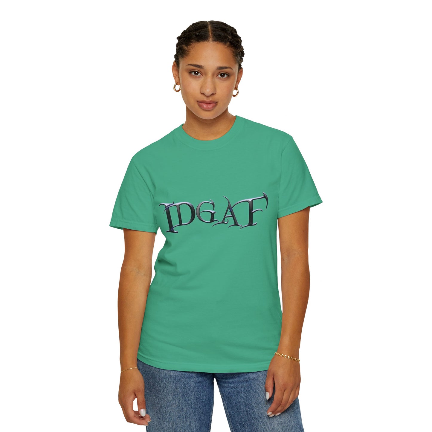 VIBEISH IDGAF woman tee