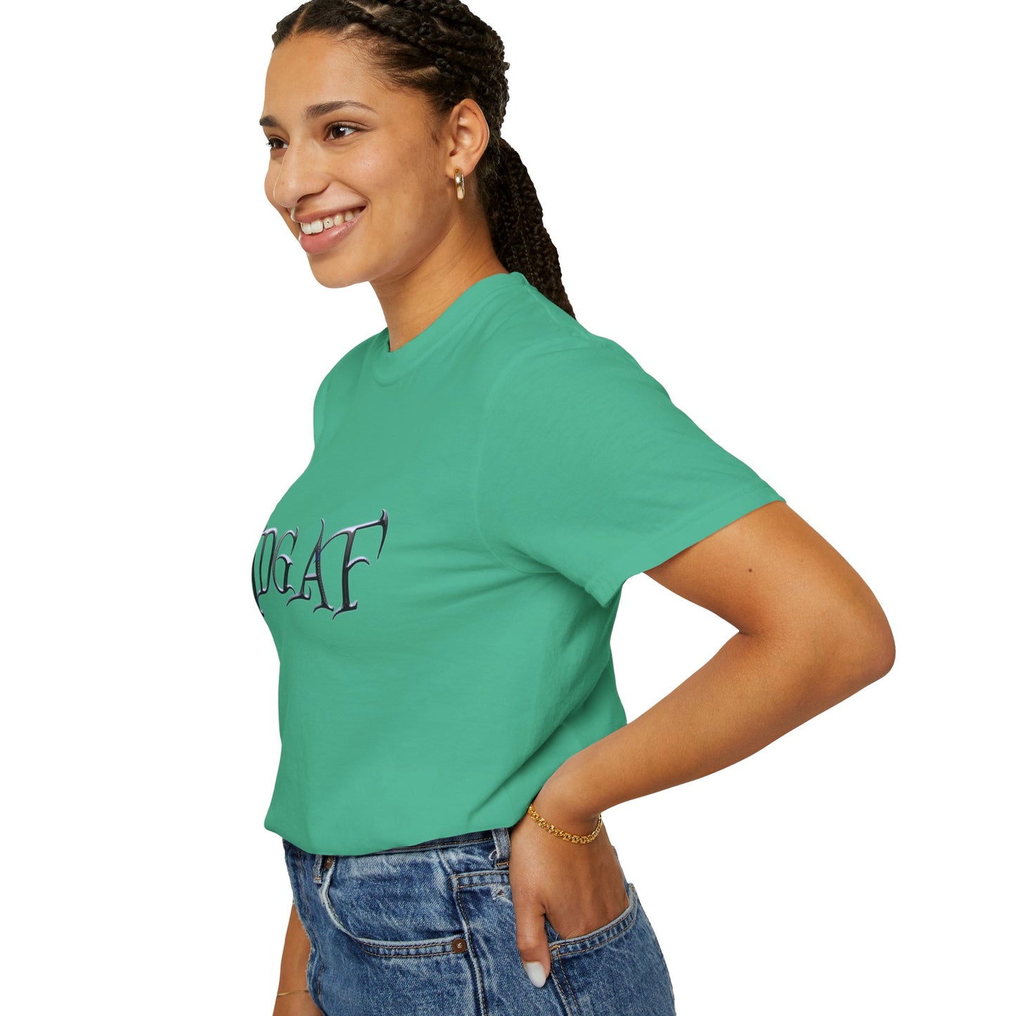 VIBEISH IDGAF woman tee