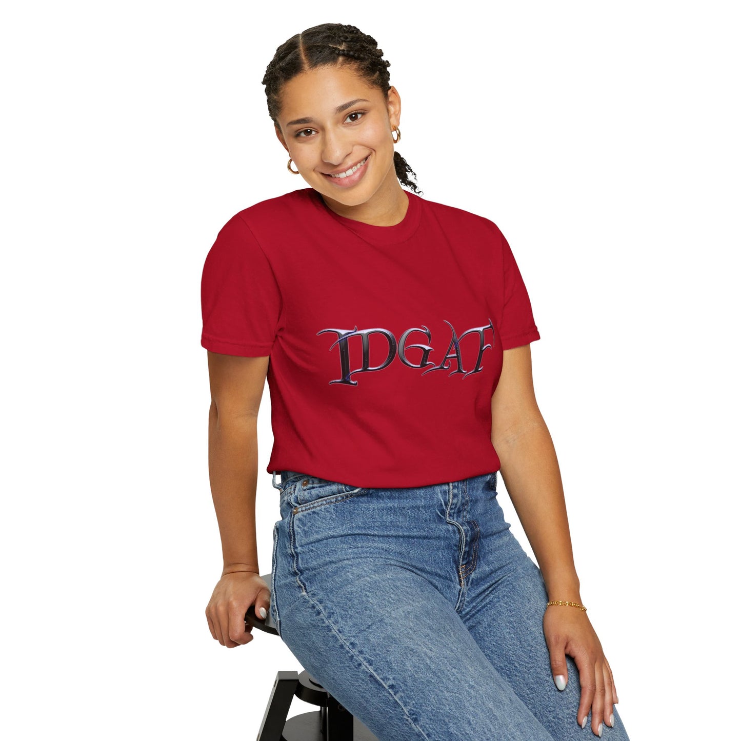VIBEISH IDGAF woman tee