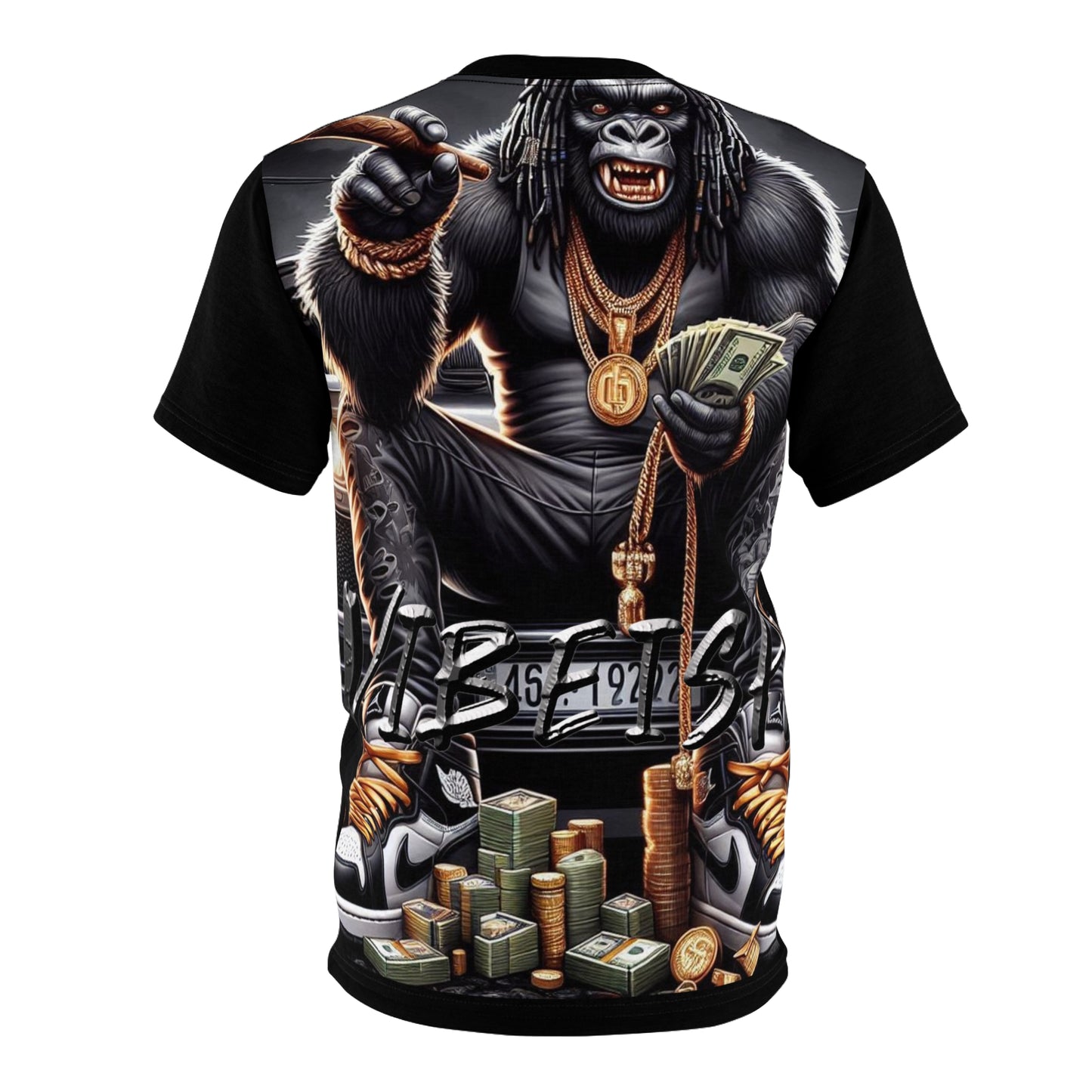 VIBEISH going ape shit tee