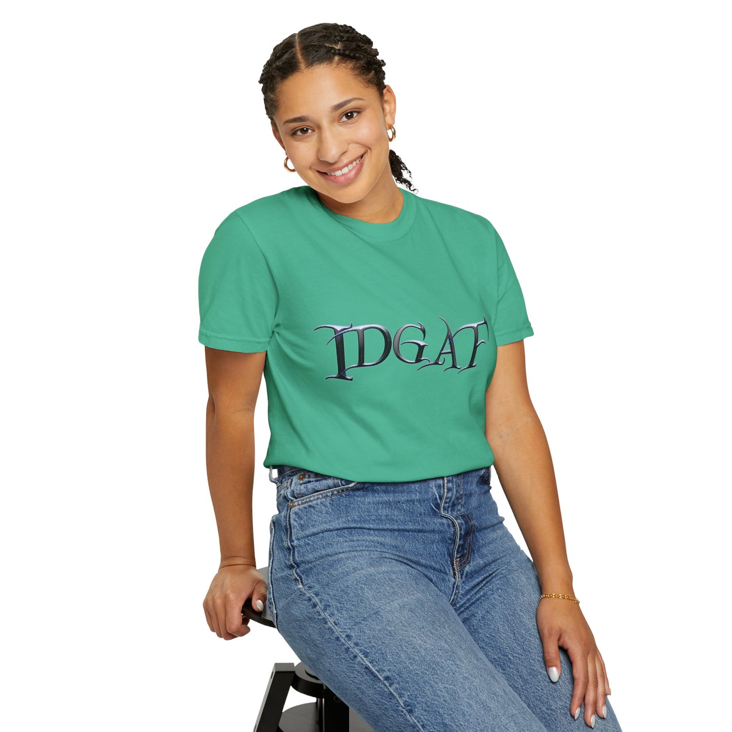 VIBEISH IDGAF woman tee