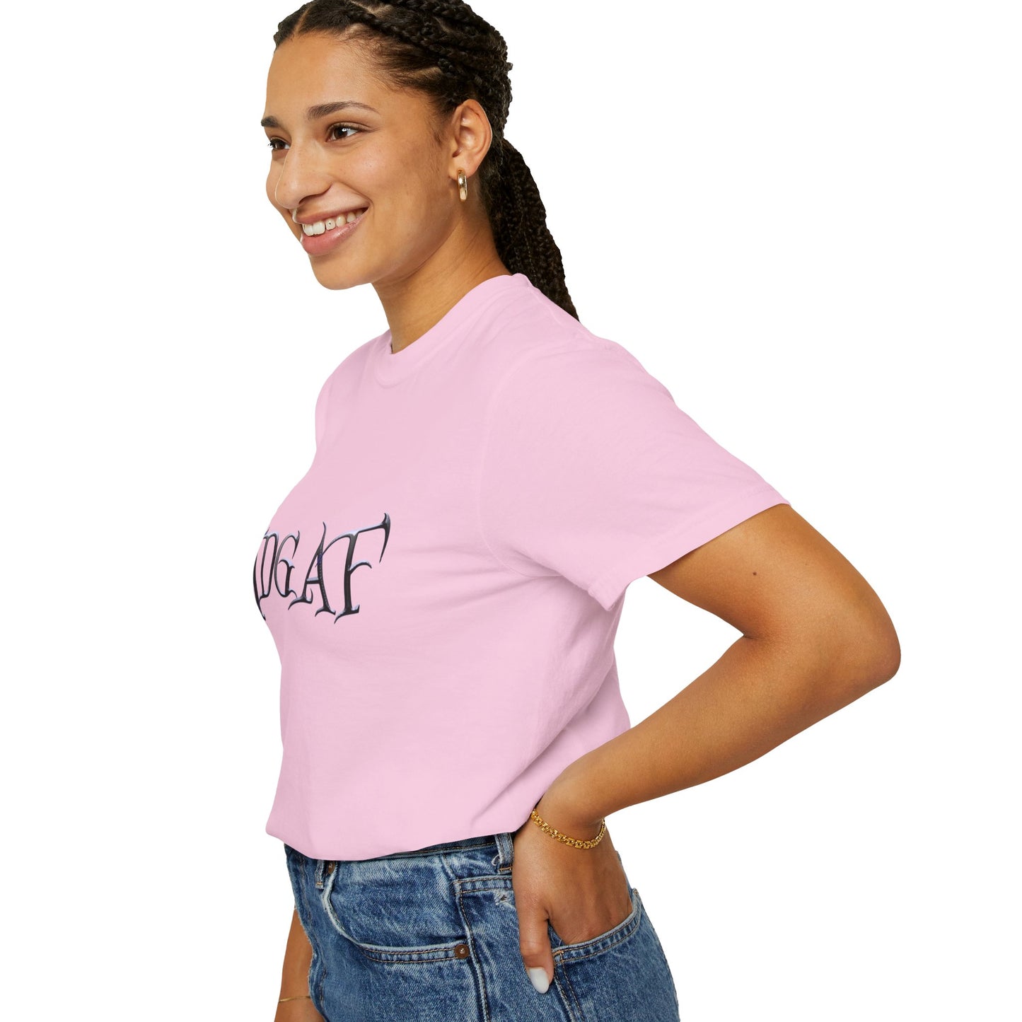 VIBEISH IDGAF woman tee