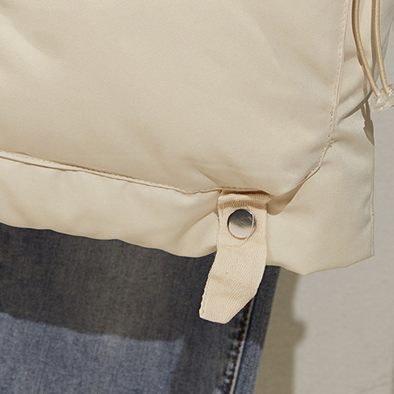 VIBEISH and Winter Trendy Casual Cotton-padded Jacket Slim Fit Thickened Keep Warm Outerwear Vest