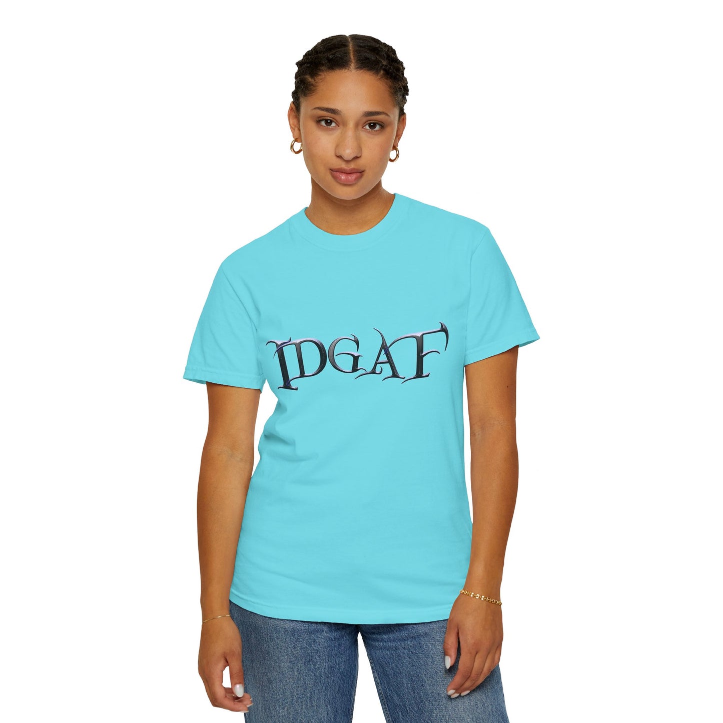 VIBEISH IDGAF woman tee