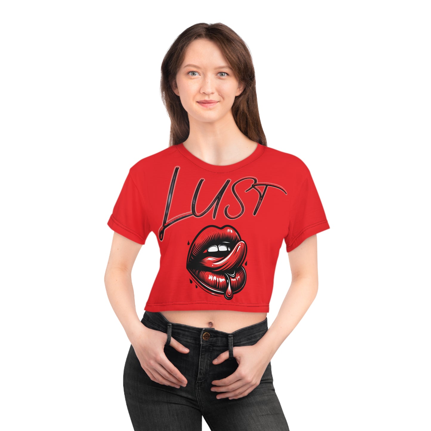 VIBEISH Lust Crop Tee
