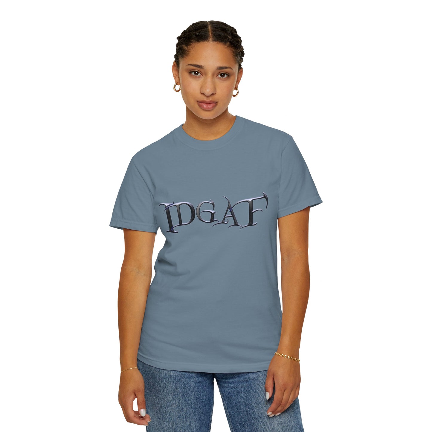 VIBEISH IDGAF woman tee