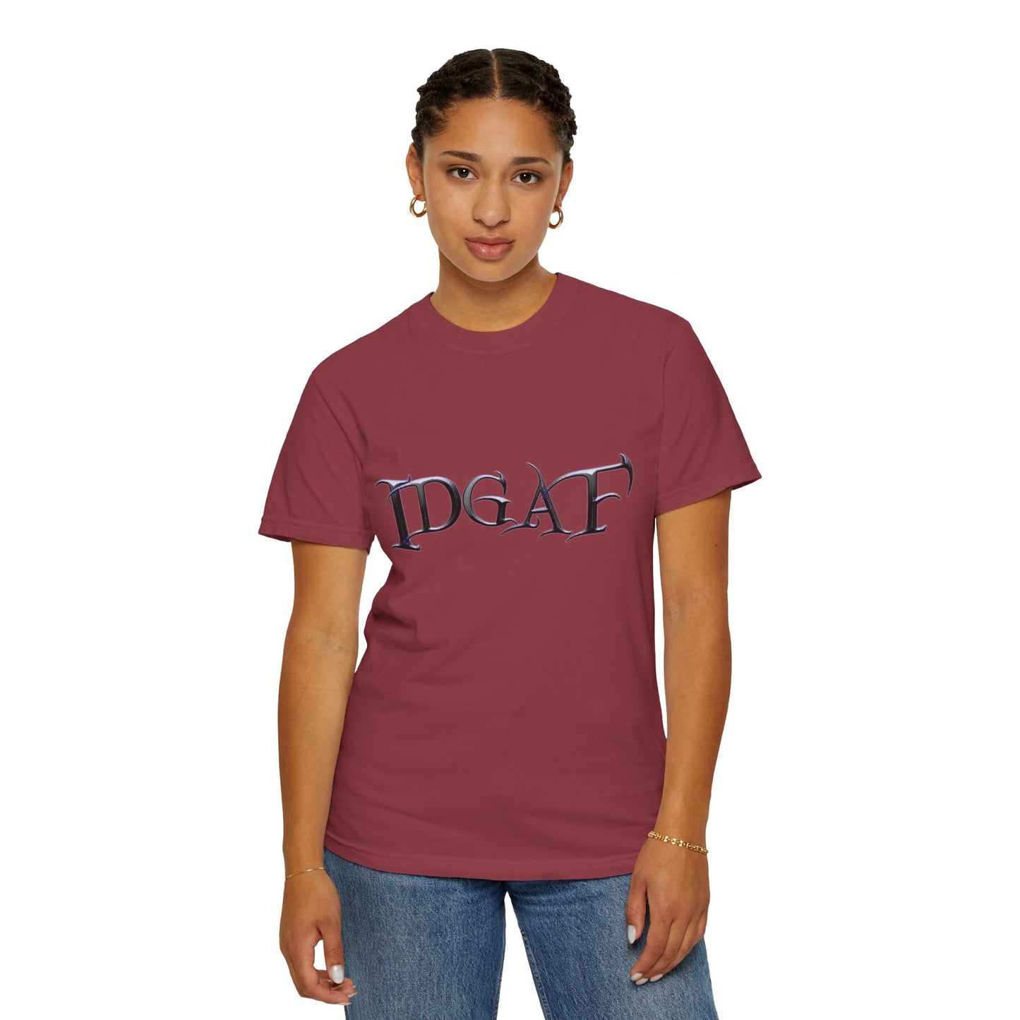 VIBEISH IDGAF woman tee