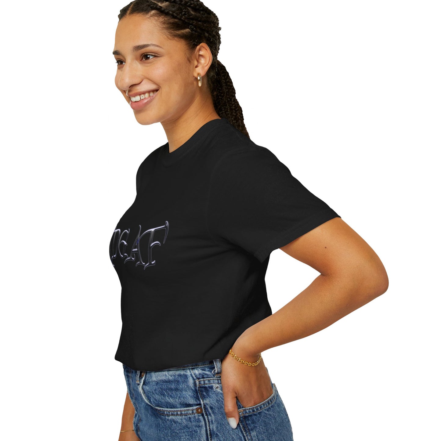 VIBEISH IDGAF woman tee