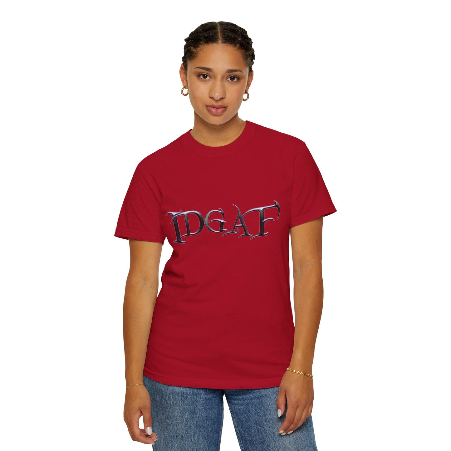VIBEISH IDGAF woman tee