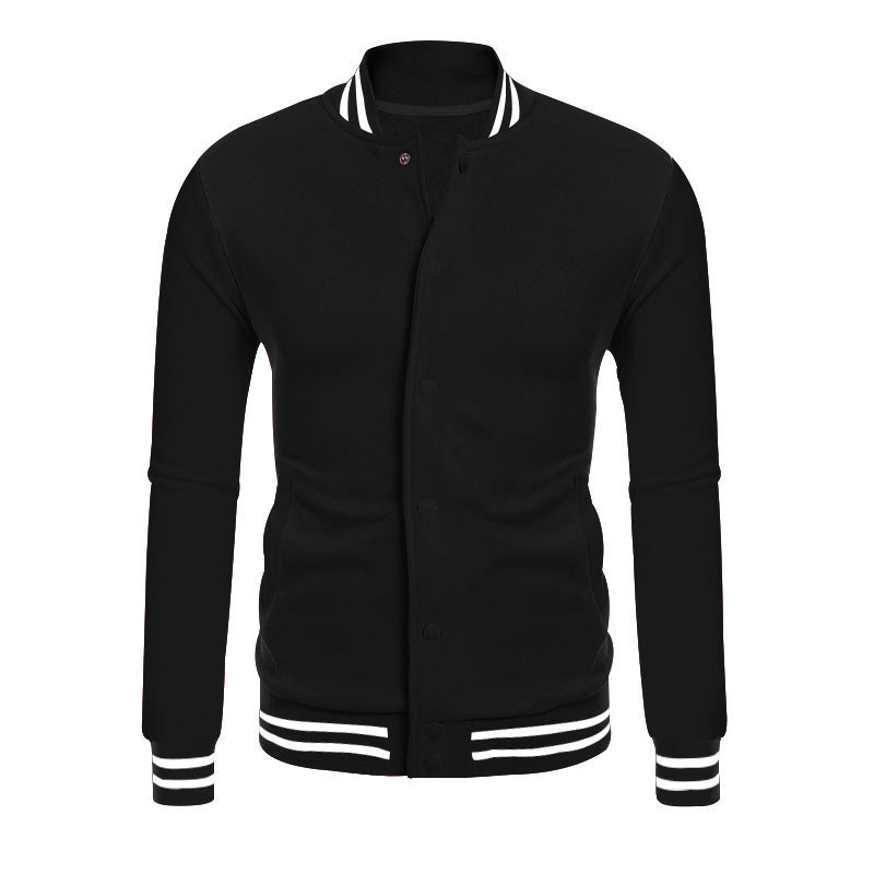 VIBEISH Men's Baseball Uniform Flight Jacket