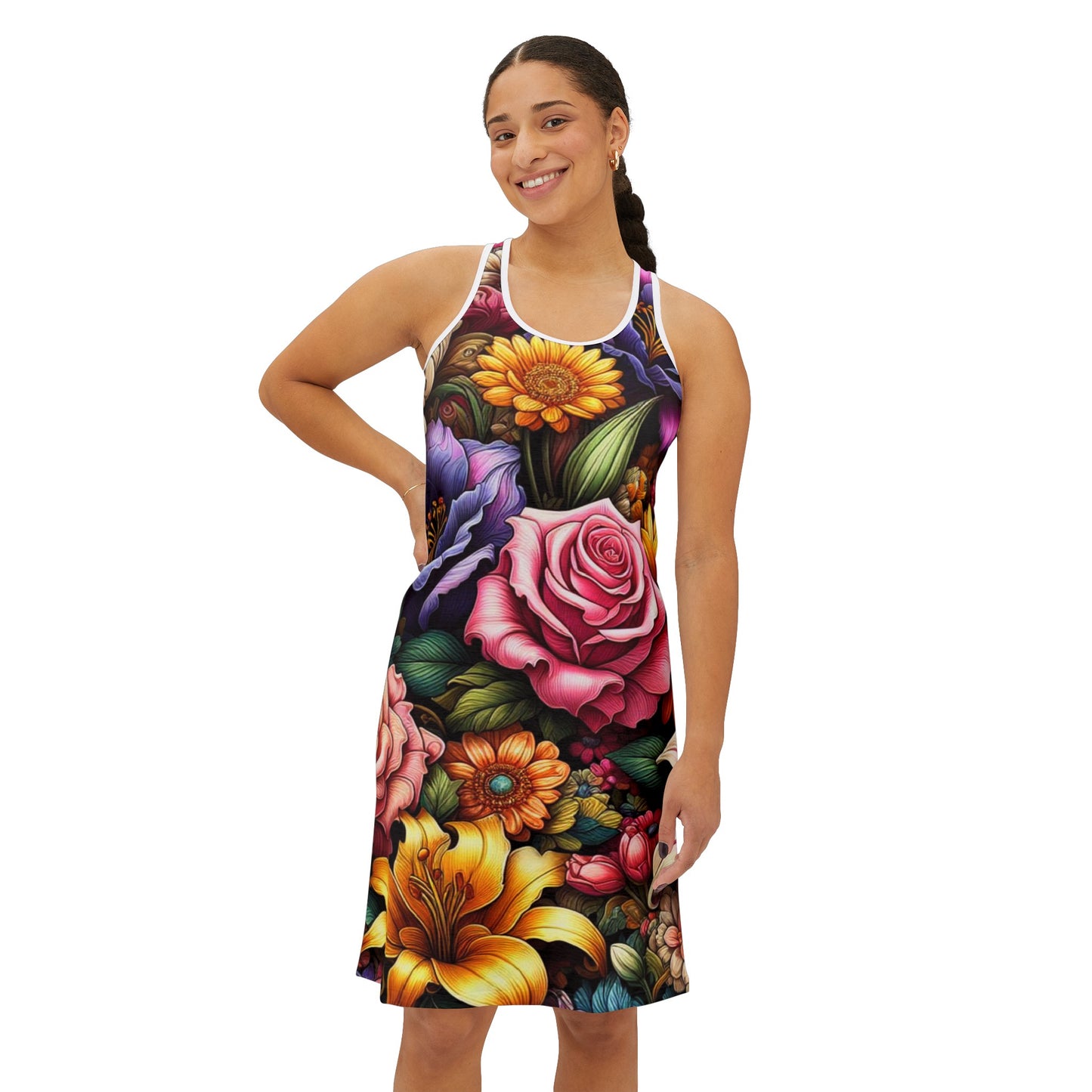 Women's Racerback Dress (AOP)