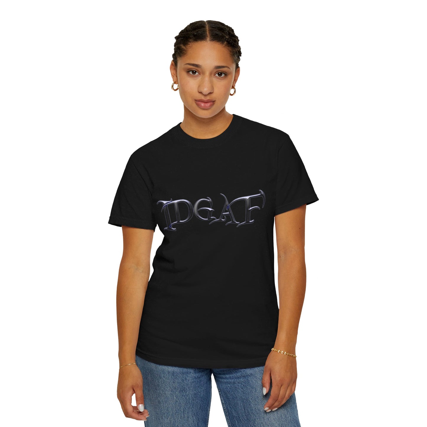 VIBEISH IDGAF woman tee
