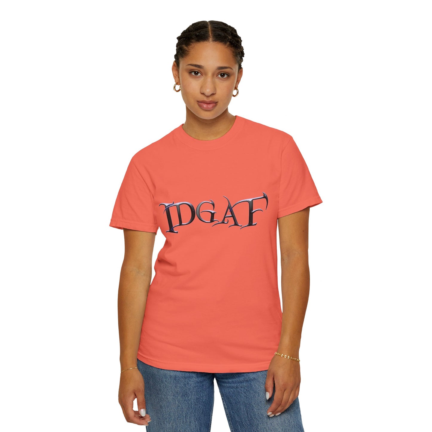 VIBEISH IDGAF woman tee