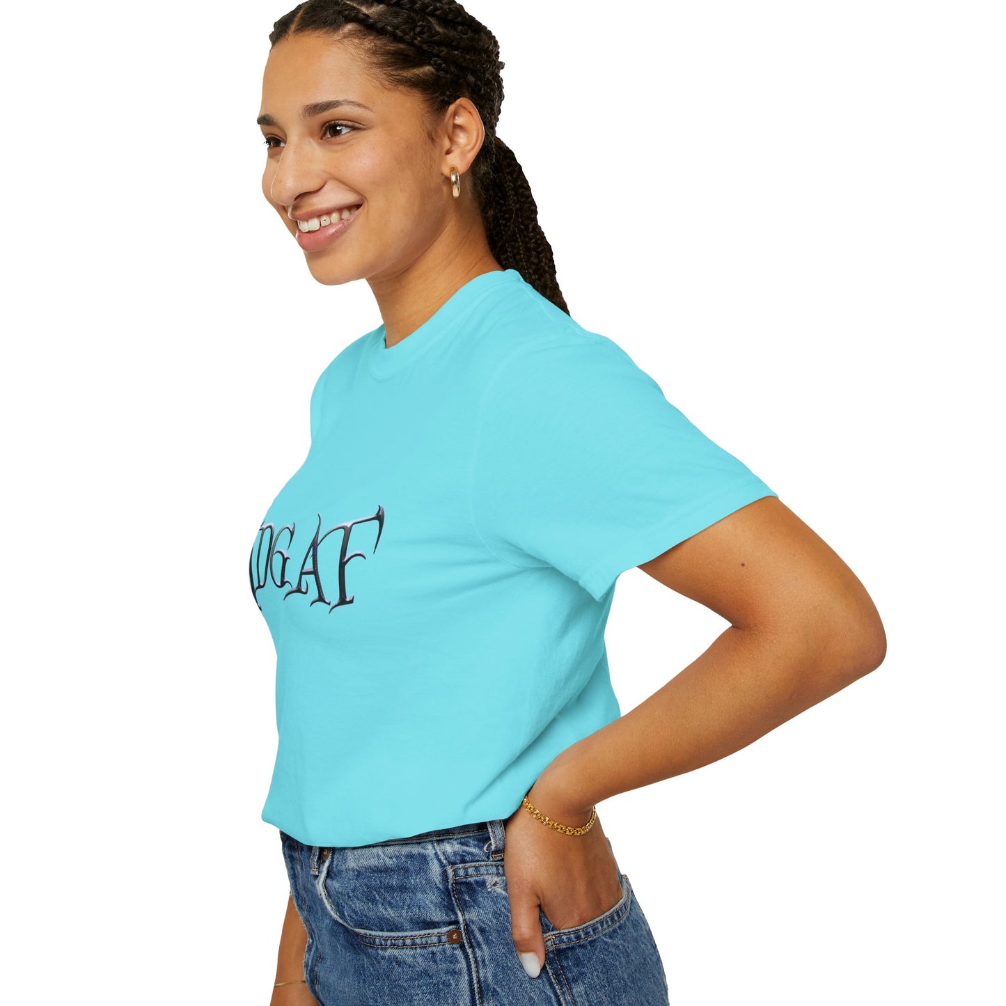 VIBEISH IDGAF woman tee