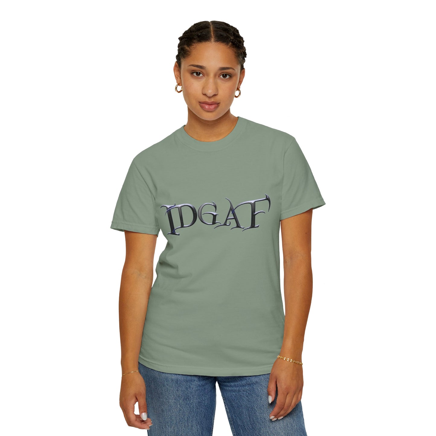 VIBEISH IDGAF woman tee