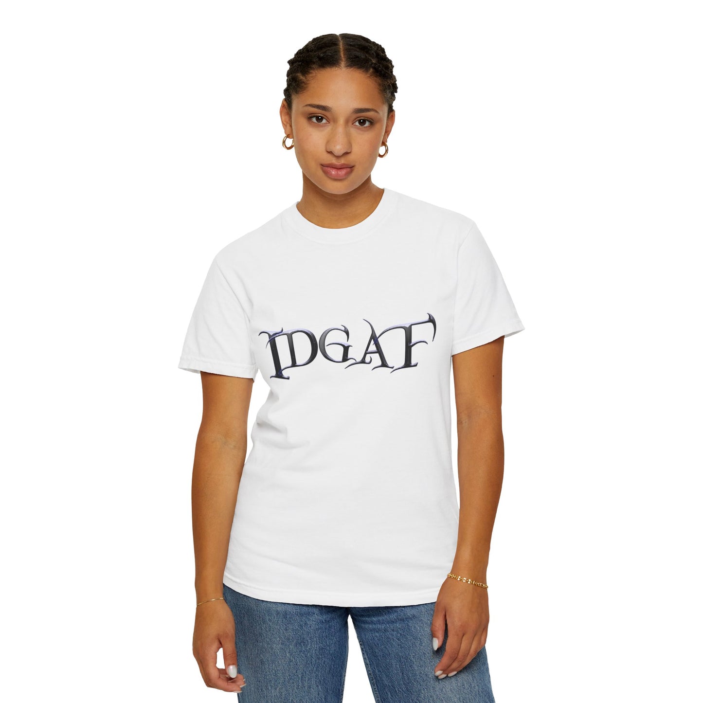 VIBEISH IDGAF woman tee