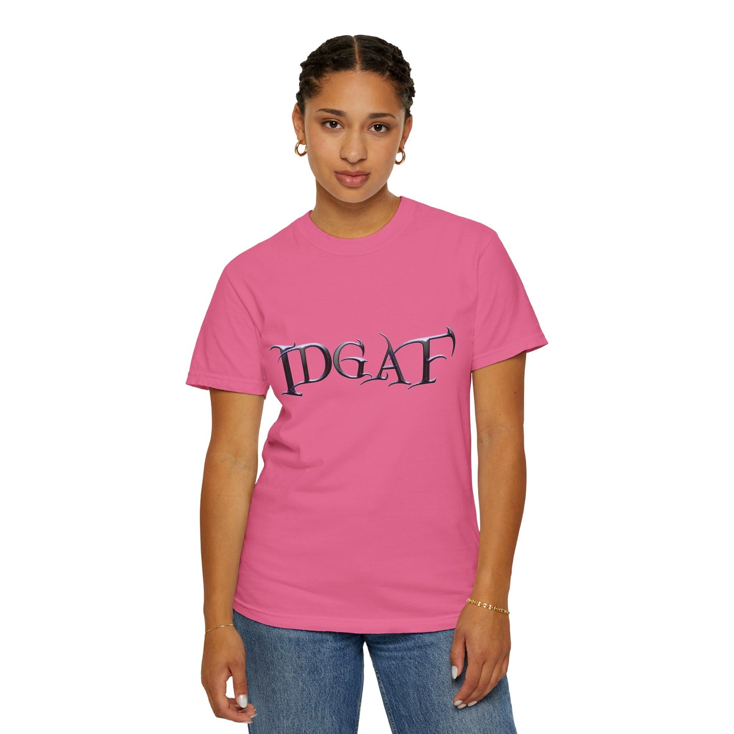 VIBEISH IDGAF woman tee