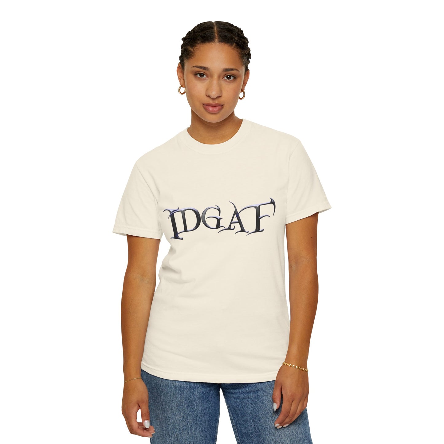 VIBEISH IDGAF woman tee