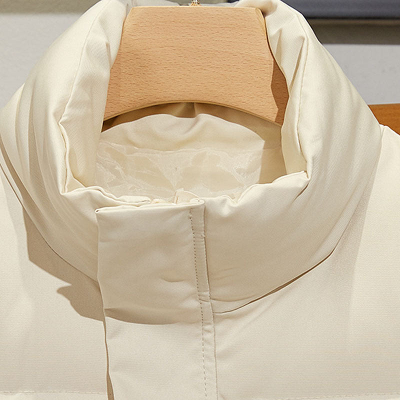 VIBEISH and Winter Trendy Casual Cotton-padded Jacket Slim Fit Thickened Keep Warm Outerwear Vest